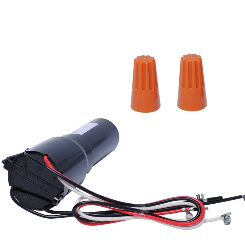 RCO410 3 in 1 Compressor Hard Start Capacitor Kit for Refrigerators & Freezers 1/4-1/3 H.P. 115VAC (3 pcs) RCO410