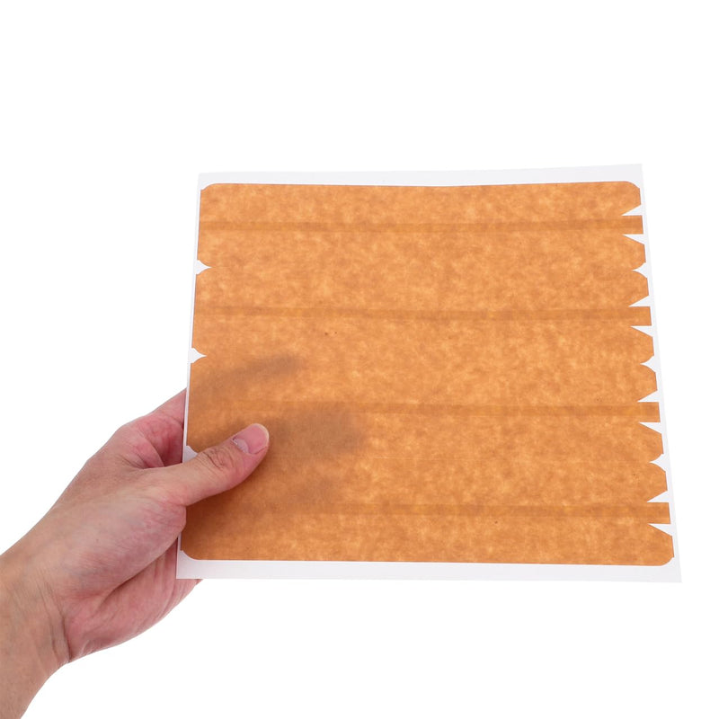 SOLUSTRE Writable Brown Craft Tape 8.46X1.88In Heavy Duty Packaging Tape with Easy Tear Strip for Secure Box Sealing Shipping and Moving