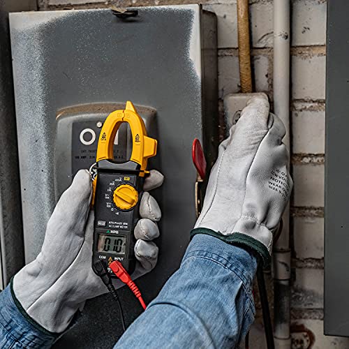 KPS PA420 mini digital clamp meter measuring up to 400A AC and 600V AC/DC, CAT III-rated