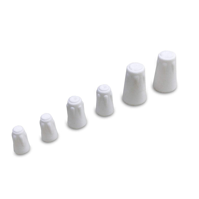 [Australia - AusPower] - 20 Pack Small Ceramic Wire Connector, Small Size 22-14 AWG, 600V High Heat Ceramic Twist Caps (01, Small) 