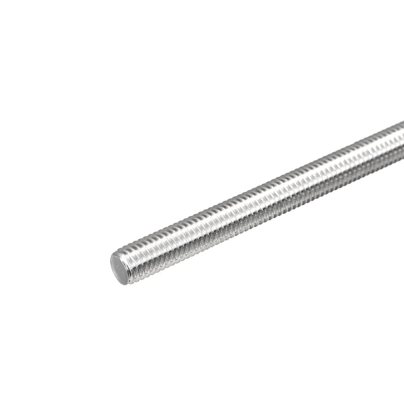 MECCANIXITY Fully Threaded Rod M8 x 400mm 1.25mm Thread Pitch 304 Stainless Steel Right Hand Threaded Rods Bar Studs