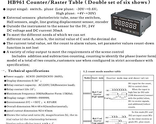 [Australia - AusPower] - CALT GHW38 Roller rubber Wheel Length Position Meter Measuring Pulse Rotary Encoder Pulse Indicator Readout(HB961 ONLY) 