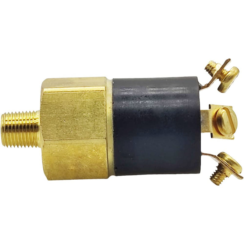 [Australia - AusPower] - 1/8" NPT Male SPDT Falling 15 PSI Engine Low Pressure Switch Sensor SM SM-2C-15F Compatible with Nason SM2C15F 