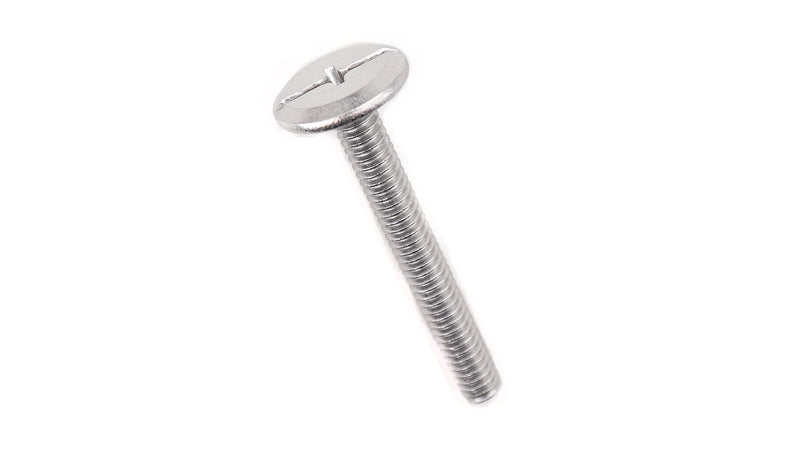 [Australia - AusPower] - 25pcs 1/4-20 x 2" Sidewalk Bolts, Hurricane Bolts, 304 Stainless Steel, Plain Finish 2" 25pcs 