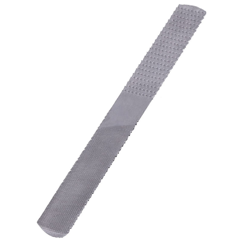 [Australia - AusPower] - 4 In 1 Rasp File Half Round Flat Steel Rasp File Carpentry Rasp for Wood Metal Processing 8inch 200mm 