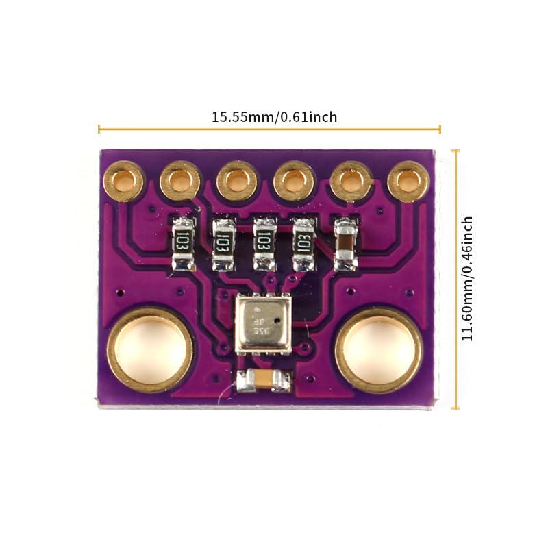 [Australia - AusPower] - BME280 Digital Temperature Humidity Sensor Module, 5V 3.3V I2C SPI for Arduino Smart Home Integration 