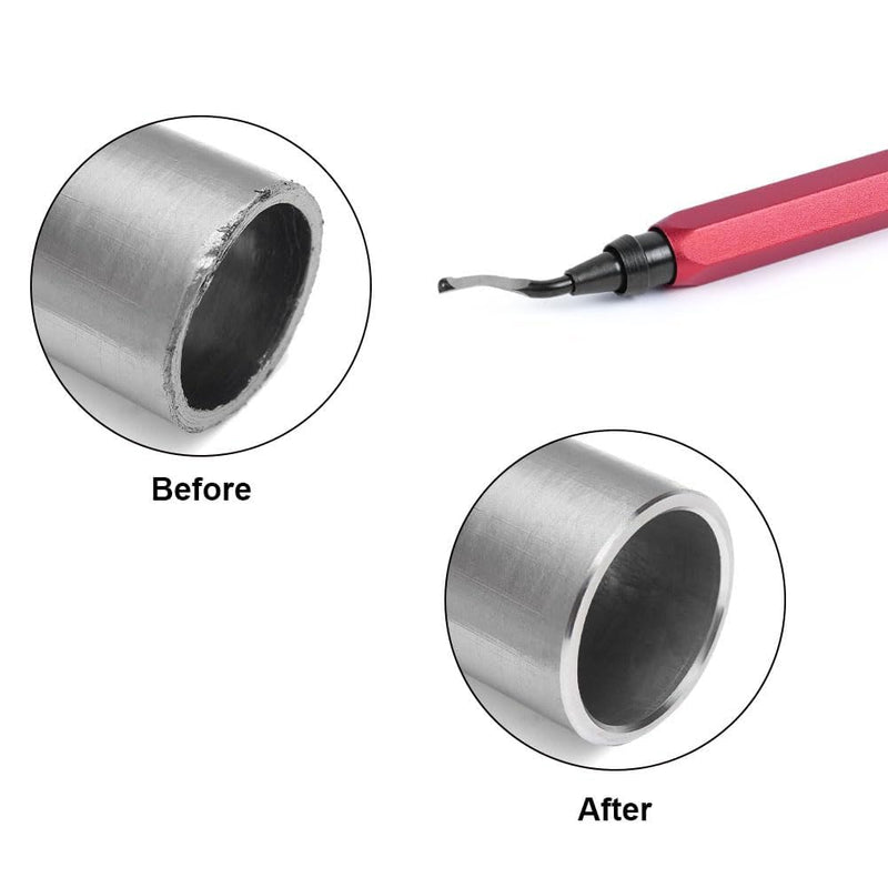 [Australia - AusPower] - flintronic Universal Deburring Tool, Pack of 20 Replacement Blades, Metal Handle Blades, 360° Rotating Blade Cutting Tool for 3D Printers, Plastic, Aluminium (without Metal Handle) 20 pieces (8 x BS1010 + 6 x BK3010 + 6 x BS1018) 