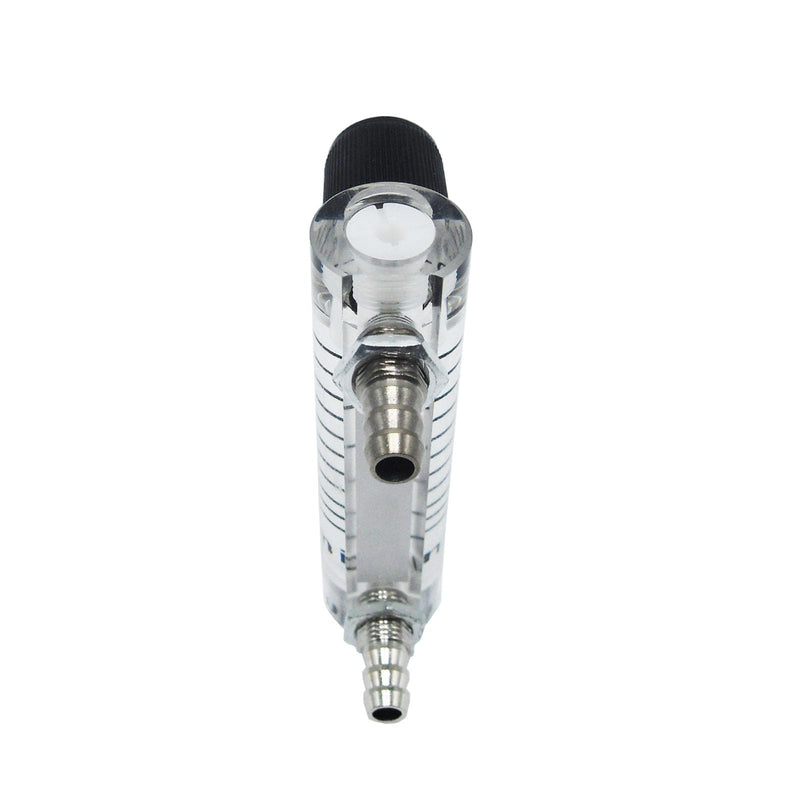 [Australia - AusPower] - Oxygen Flow Meter 0-10LPM Flowmeter for Fluid Filtration System Oxygen Air Flowmeter Gas Regulator Acylic Flow Meter with Control Valve for Oxygen/Air/Gas 