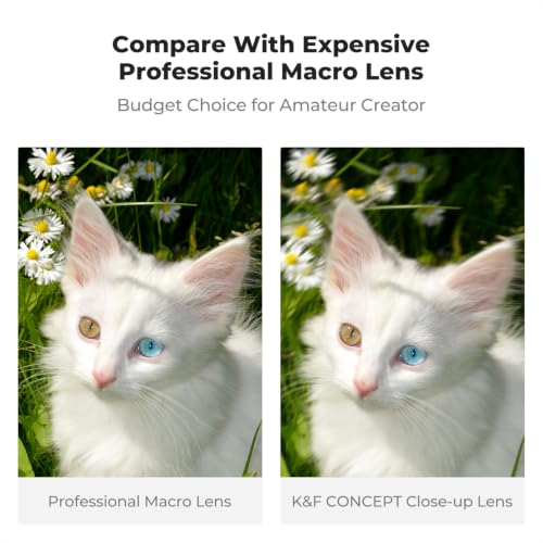 K&F CONCEPT 77mm +1+2+4+10 Close Up Lens Set