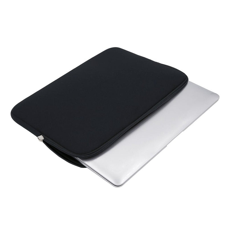 [Australia - AusPower] - RAINYEAR 14 Inch Laptop Sleeve Case Protective Soft Padded Zipper Cover Carrying Computer Bag Compatible with 14" Notebook Chromebook Tablet Ultrabook (Black) 14" Black 