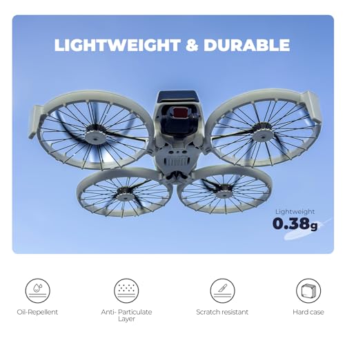 Freewell Bright Day Filter Kit for DJI Flip Drone – ND8/PL, ND16/PL, ND32/PL, ND64/PL, ND1000, UV for Light Control and Glare Reduction Bright Day Kit