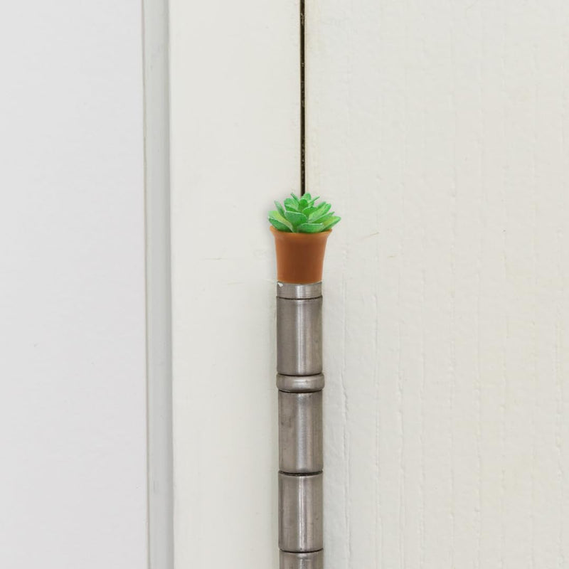 [Australia - AusPower] - Door Hinge Heads Decorative Topper - Succulent Hinge Head Magnet Set of 6 - Potted Plant Door Hinge Head Home Decoration 