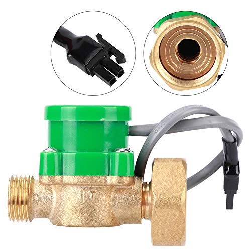 [Australia - AusPower] - HT 120 Water Pump Flow Sensor Switch AC 220V 0.5A G1"-3/4" Thread for Shower Low Water Pressure Solar Heater Water Circulation 