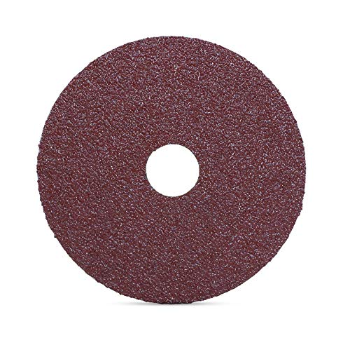 BHA Aluminum Oxide Resin Fiber Sanding and Grinding Discs, 4.5” x 7/8”, 36 Grit - 25 Pack