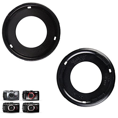 JJC LED Light Guide with Conversion Lens Adapter for Olympus Tough TG7 TG6 TG5 TG4 TG3 TG2 TG1