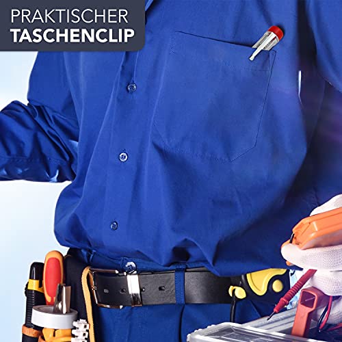 PerfectHD Power Tester - Screwdriver - Made in Germany - Voltage Tester - 60 mm Shaft - 3 mm Blade - 120 to 250 V - 5 Variants 1 count