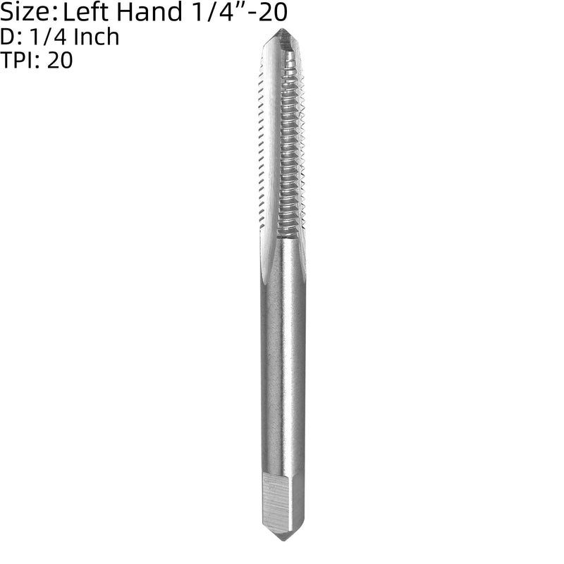 [Australia - AusPower] - Burkit 1/4"-20 UNC Tap and Die Set Left Hand, 1/4 x 20 UNC Machine Thread Tap and Round Die 