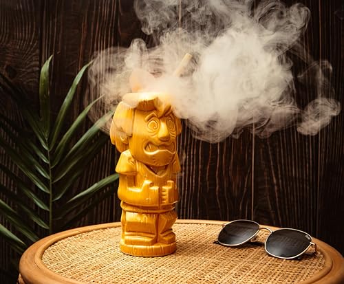 Geeki Tikis Scooby-Doo Shaggy Ceramic Mug | Party Cocktail Tumbler For Liquor and Beverages | Holds 20 Ounces Shaggy Mug