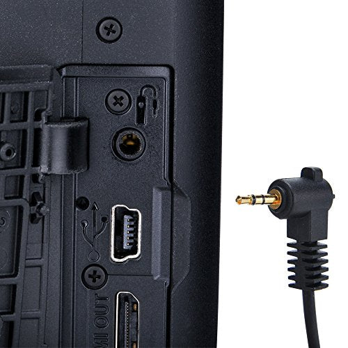 JJC Intervalometer Timer Remote for Canon EOS Rebel T6 T7 T8i T7i 90D 80D For Canon RS-60E3