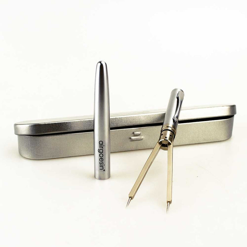 [Australia - AusPower] - Airgoesin ECG EKG Calipers Pen Ruler Measures Precision Tool Gift for Cardiologist with Box 