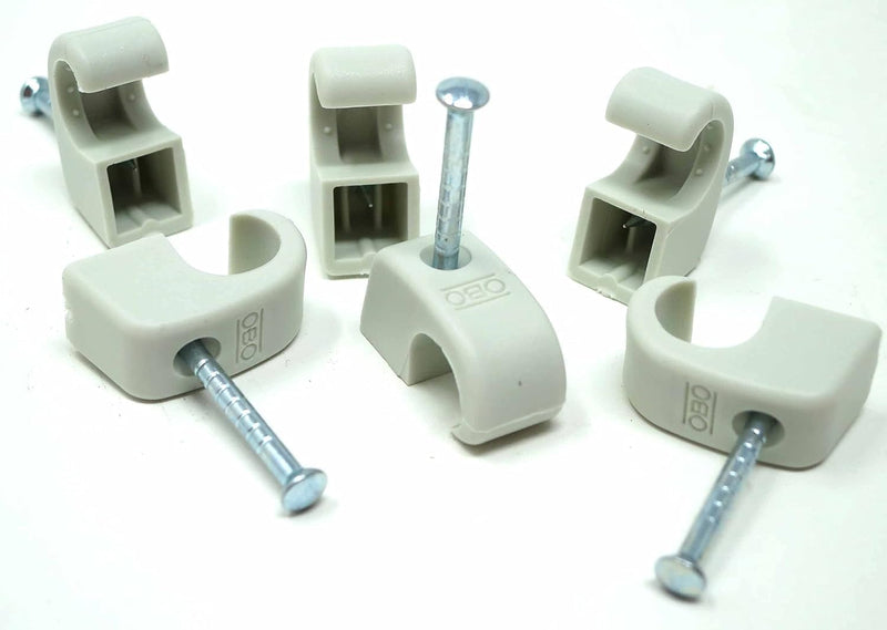 Cimco Nail Clamps 7-12 mm with Nail 25 mm (Pack of 200)