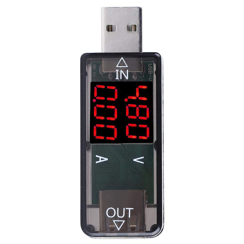 [Australia - AusPower] - Taidda USB Tester, Multimeter, Charger Tester, USB Color LCD Voltmeter Ammeter Current Meter, Multimeter Charger for Most Applications 