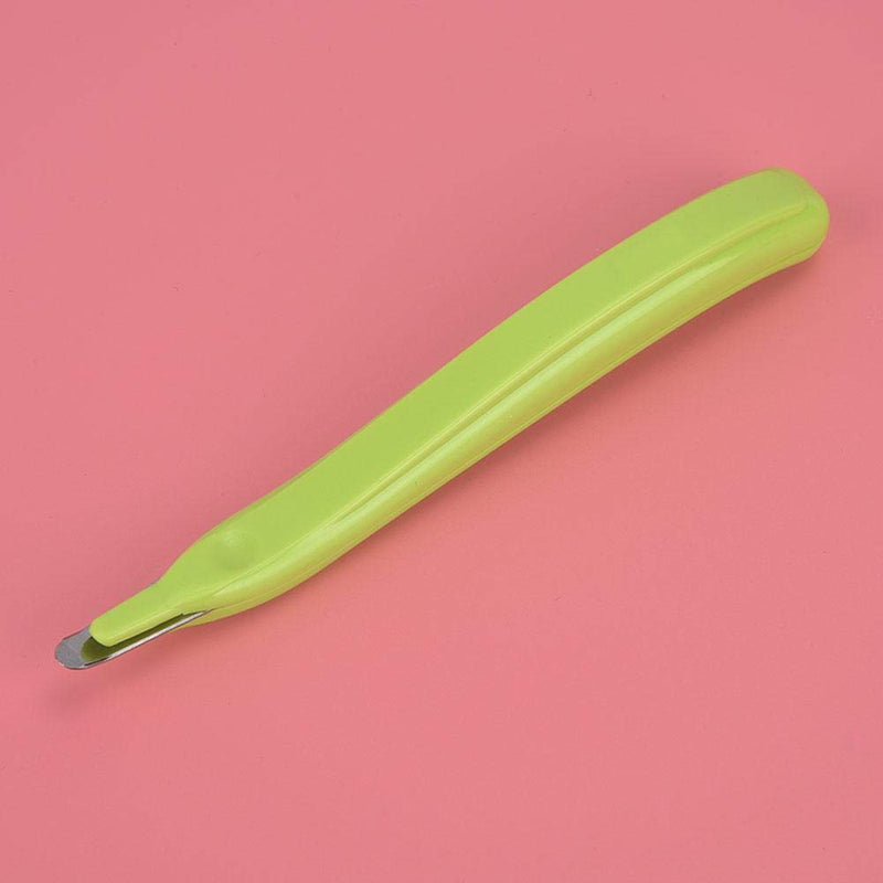 [Australia - AusPower] - Staple Remover Labor-Saving and Universal Pen Shape Magnetic Head Needle Remover with Simple Structure(Green) 