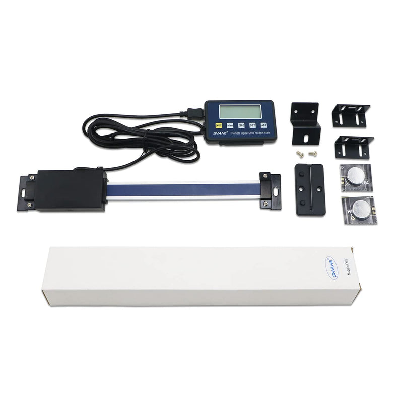 [Australia - AusPower] - Digital Readout Linear,0-300mm/12'' Magnetic Linear Scale,Large LCD Readout Scale for Milling Machine 5403F 