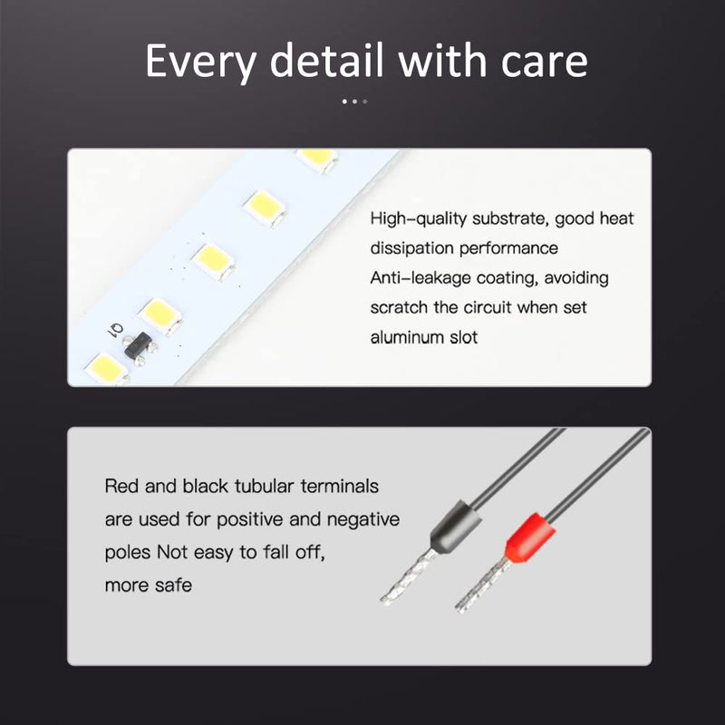 Official Creality Ender 3 LED Light Kit, 3D Printer LED Light Bar 24V 5W for Ender 3/Ender 3 Pro/Ender 3 V2/Ender 3 Neo/Ender 3 V2 Neo