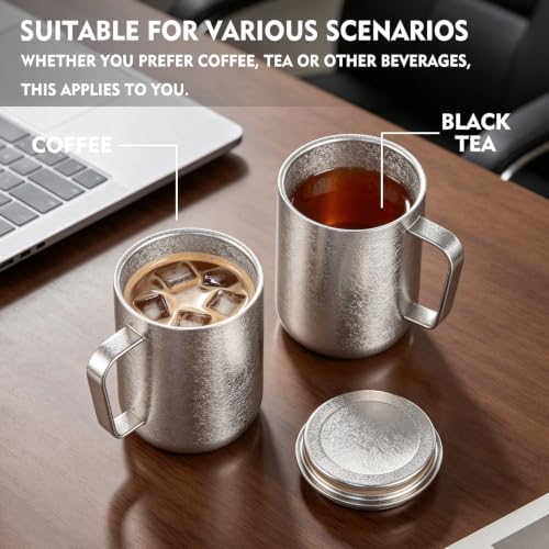 ZING TTI Pure Titanium Coffee Mug