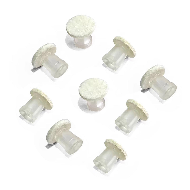 [Australia - AusPower] - Dental Polishing Paste-Impregnated Disc, Dental Polisher Polishing Wheel Felt Finishing Disc with Mandrel for Tooth Polish Dentistry Tool 