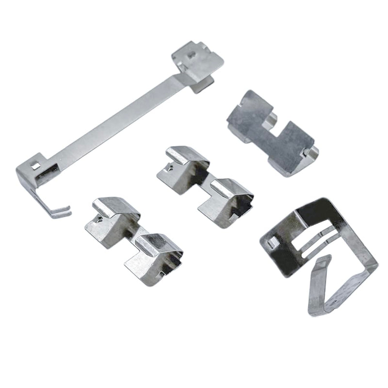 [Australia - AusPower] - Battery Compartment Contact Piece Kit Replace for FLUKE 1503 1507 1508 1577 1587CFC Multimeter Battery Spring Contact Plate Replacement Parts/Batteries Holder Fixing Clip 