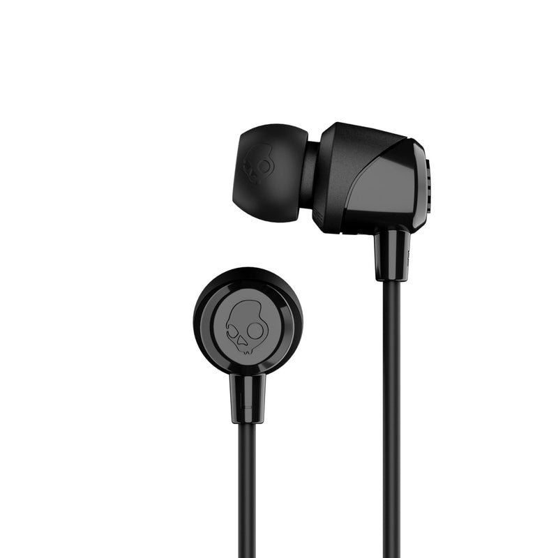 [Australia - AusPower] - Skullcandy Jib Earbuds 343-Black-Black-Black Black One Size Single 