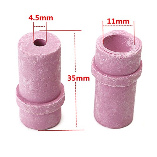 EsportsMJJ 20pcs 4.5 mm Sand Radiant Ceramic Nozzle Replacement Nozzles for Sandball Rifle