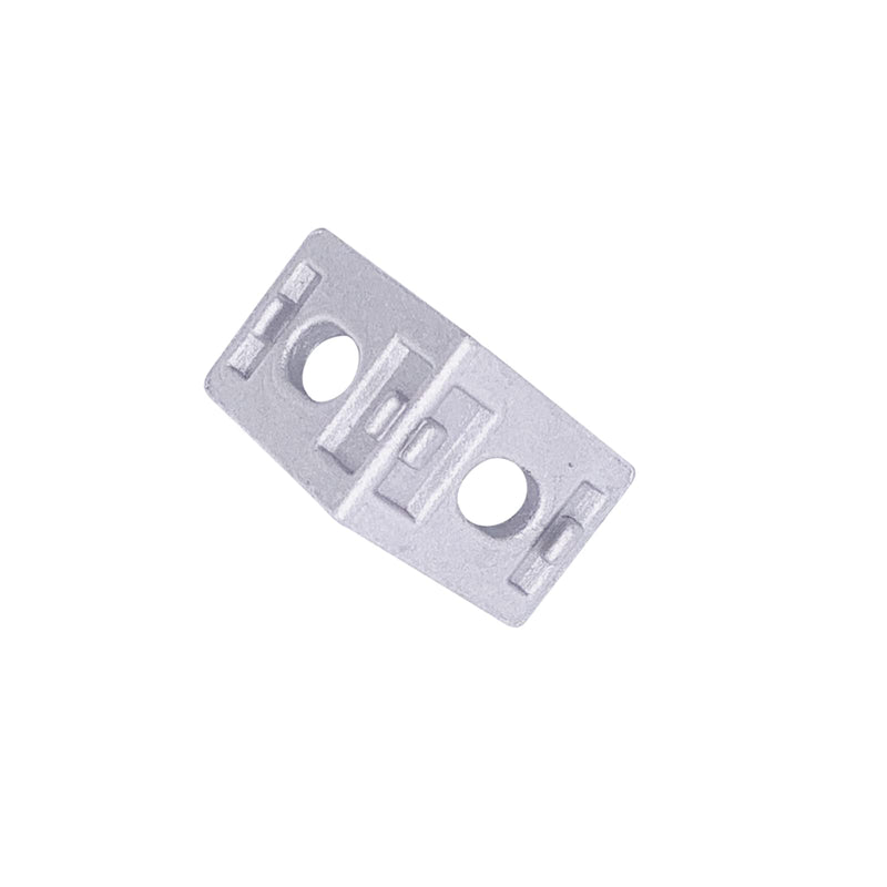 [Australia - AusPower] - 20 Set 2020 Series Aluminum Extrusion Profile Connector with 2028 Corner Bracket, 42pcs T-Slot Sliding Nuts and Hex Screw Bolt Include a Wrench, for 6mm 20S Extruded AL Profile Rail Reinforcing 90 Degree Silver 