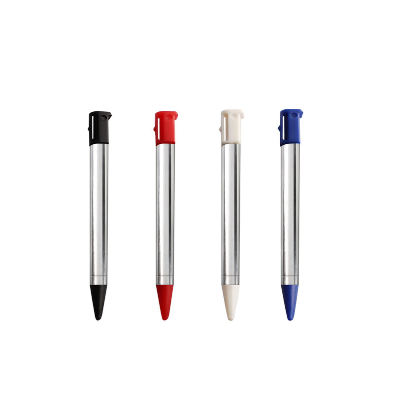 [Australia - AusPower] - 3DS Stylus Pen, Metal Retractable Replacement Stylus Compatible with Nintendo 3DS, 4in1 Combo Touch Styli Pen Set Multi Color for 3DS 