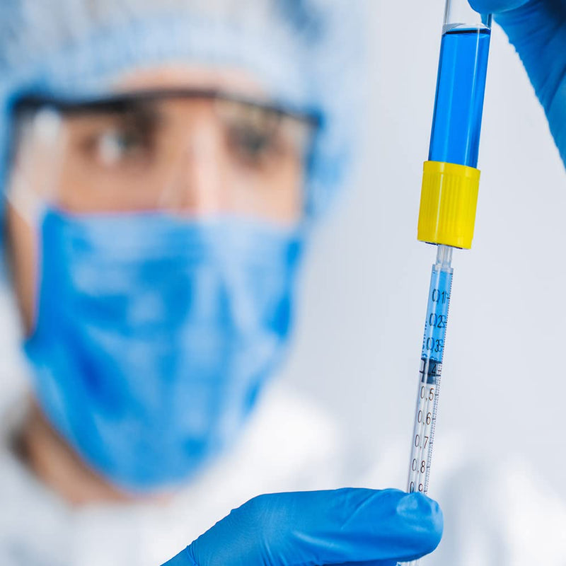 [Australia - AusPower] - 1ml Syringes with Caps (Pack of 50pcs) 