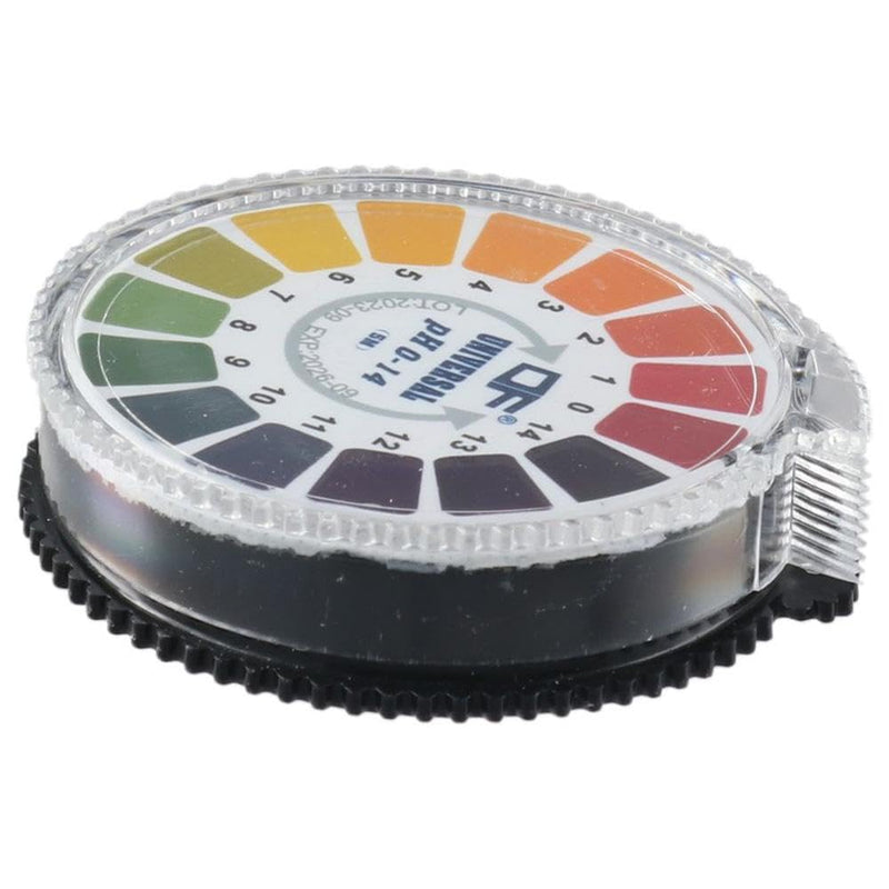 [Australia - AusPower] - 2Rolls PH Test Paper Strip Roll, 5m/roll PH 0-14 Test Paper, Universal PH Test Meter, Litmus Alkaline Acid Testing for Water Saliva Urine Juices 