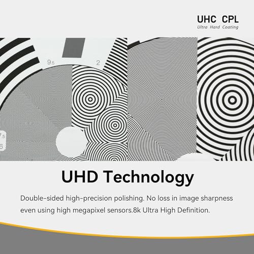 NiSi 55mm UHC CPL, Circular Polarizing Filter, Ultra-Hard Coating