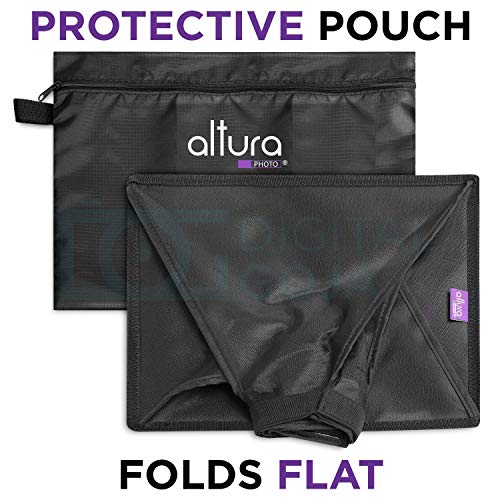 Altura Photo Flash Diffuser Softbox 11x8, Universal for Speedlight, 3pk 6x5", 9x7", 11x8"
