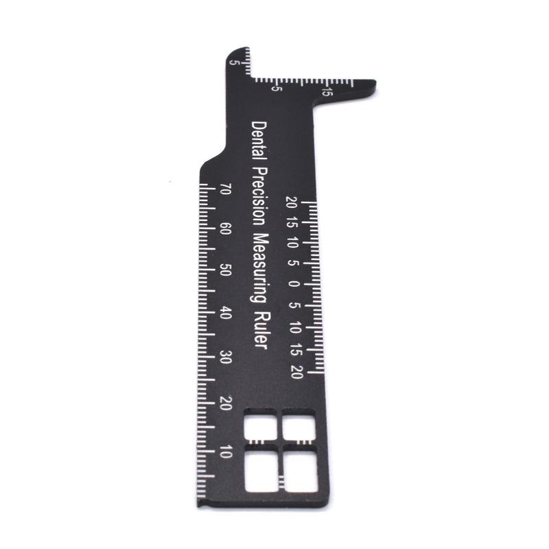 Angzhili 1 Piece Dental Precision Measuring Ruler,Span Measure,Dental Measuring Scale Tools