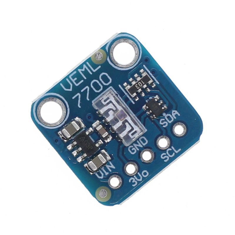 VEML7700 Ambient Light Sensor, DC 3.3 V Light Sensor Module 0~120,000 Lux Light Measuring Range 0.0036 Lx/ct Resolution with XH2.54-5P Connector