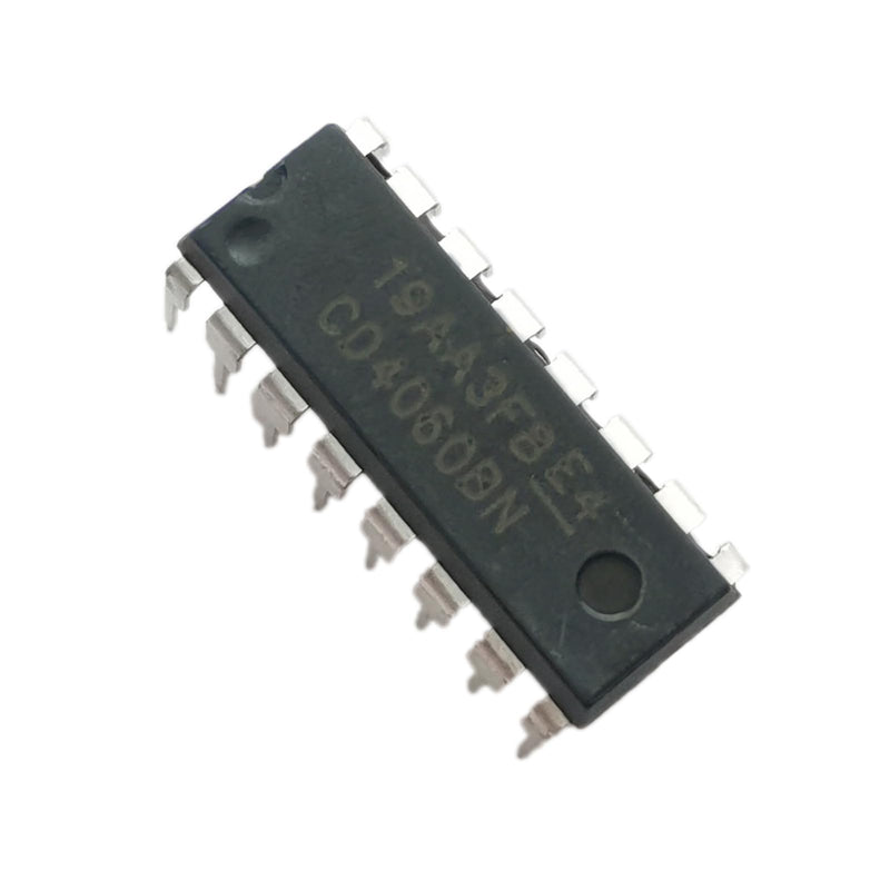 [Australia - AusPower] - 10pcs CD4060BE CD4060 CD COMS 14 Stage Ripple-Carry Binary Counters Divider Oscillator，DIP-16. 