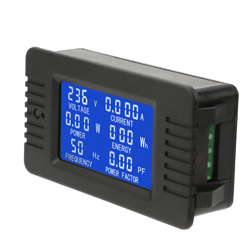 [Australia - AusPower] - PZEM to 022 Power Meter with Features for Energy Measurement, Overload Alarm and Power Threshold, LCD Display for Home Use 