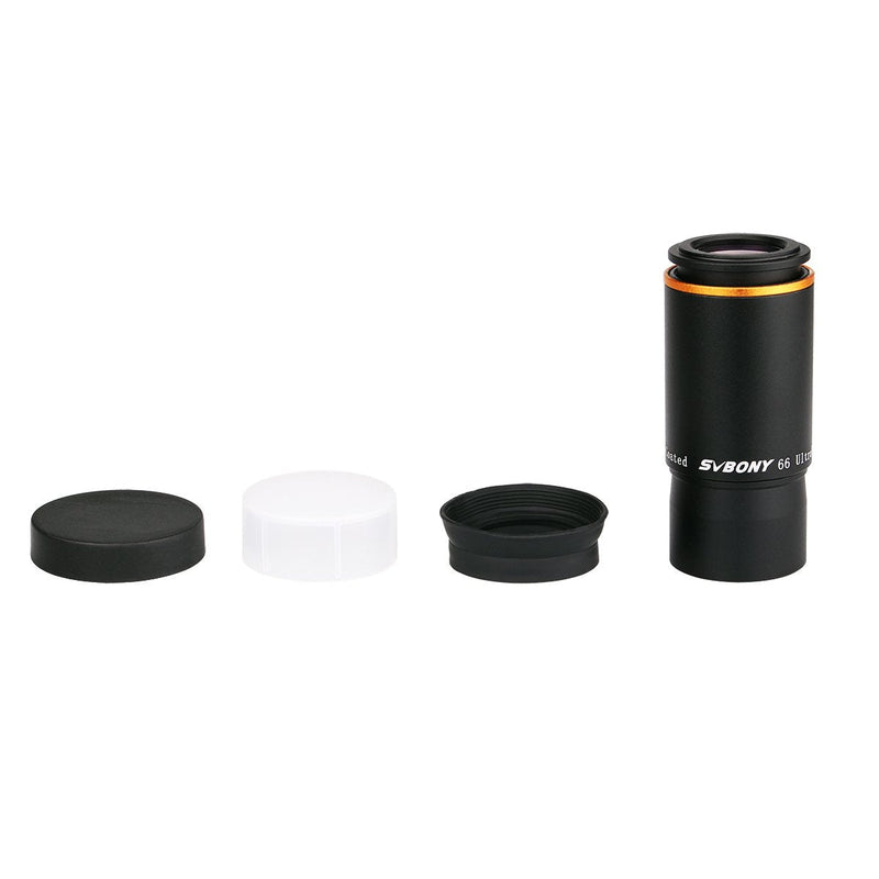 [Australia - AusPower] - SVBONY Telescope Eyepiece Fully Mutil Coated 1.25 inches Telescope Accessories Set 66 Degree Ultra Wide Angle HD 6mm for Astronomy Telescope 