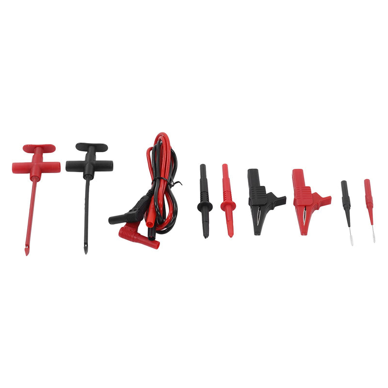 [Australia - AusPower] - Jeanoko Digital Multi Meter Clamp Tester, Clip Fast Measurement Response JT8001-1 Multimeter Test Leads Kit 30VAC-60VDC for Automotive 