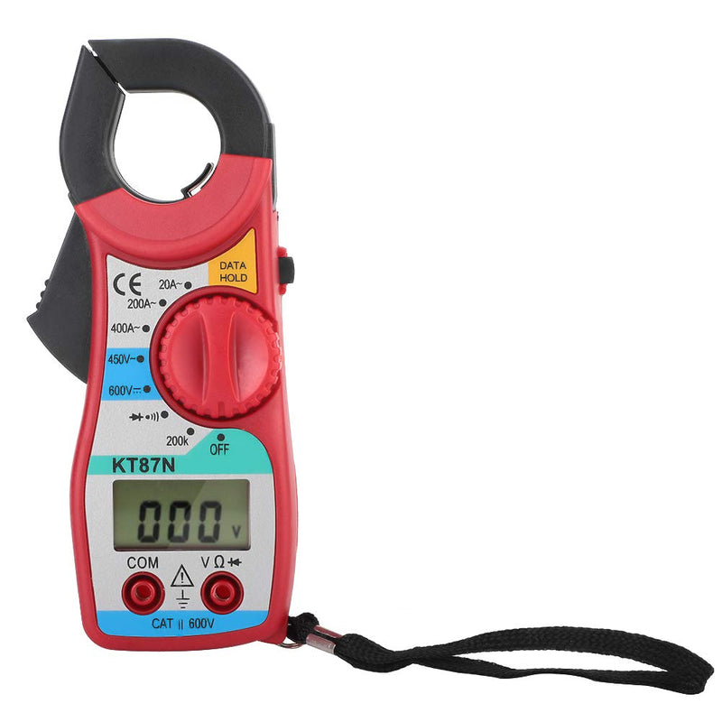 [Australia - AusPower] - Joyzan Digital Clamp Meter, Amp Voltage Multimeter Auto Ranging AC DC Measures Current Tester Continuity Temperature Capacitance Resistance Diodes Non Contact Detection Alligator Clips Electrican 