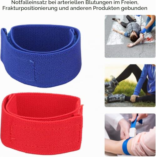 Tourniquet, 2 Pairs Climbing Outdoor Camping Dialysis Tourniquet Bandage Cuff Belt