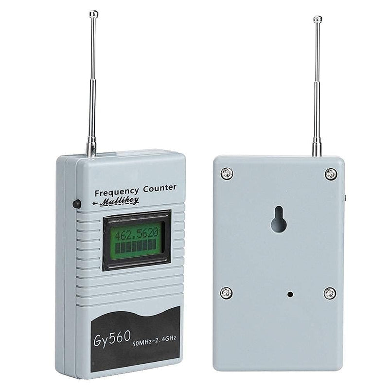 Car Frequency Counter, Car Walkie Talkie Frequency Meter, GY560 Portable 50MHz to 2.4GHz Frequency Counter Two-Way High Frequency Measuring Tool for Cars