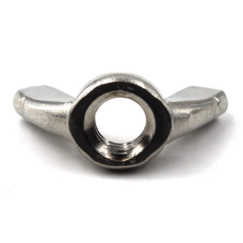 [Australia - AusPower] - M3(1/8")304 Stainless Steel Butterfly Wing Nut Set DIN315 Hand Twist Tighten Hardware Nut Fasteners Parts(20PCS) M3 